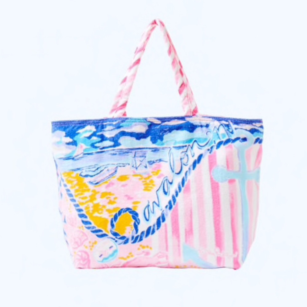 NWT LILLY PULITZER AVALON DESTINATION TOTE